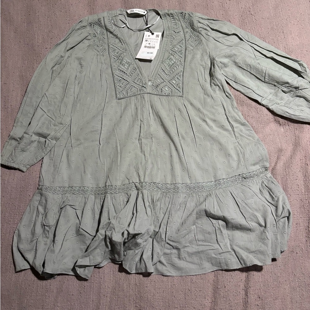Zara peplum dress